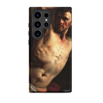 Male Nude - Theodore Gericault Samsung Case, Galaxy S24 Ultra / Matte, Phone Case Shirtless Man’s Portrait
