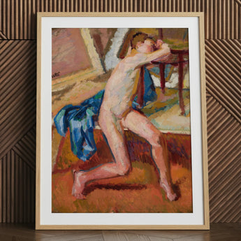 Männlicher Akt – Wojciech Weiss Fine Art Print / Leinwand, 24x32’’ / 61x81cm / Naturrahmen / Passepartout, Poster, Drucke & visuelle Kunstwerke, Toby Leon
