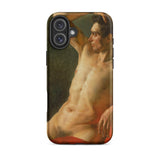 Male Torso in Profile - Theodore Gericault Phone Case, Iphone 16 Plus / Matte, Mobile Cases, Toby Leon