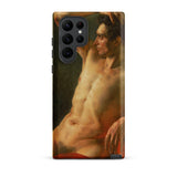 Male Torso in Profile - Theodore Gericault Phone Case, Samsung Galaxy S22 Ultra / Matte, Mobile Cases, Toby Leon