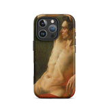 Male Torso in Profile - Theodore Gericault Phone Case Iphone 16 Pro / Matte Phone Case Nude Man Painting Theodore Gericault Art, Flesh