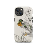 Wilde eend - Numata Kashu Meiji Duck Art iPhone-hoesje, 13 / Mat, mobiele telefoonhoesjes, Toby Leon