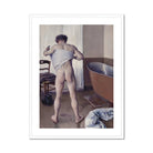 Man at His Bath - Gustave Caillebotte Nude Art Print, Apologize Provide Descriptions Nude Partially Aim Responses Family-friendly