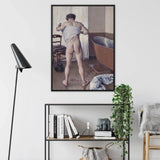 Man at His Bath - Gustave Caillebotte Nude Art Print / Canvas, Posters Prints & Visual Artwork, Toby Leon