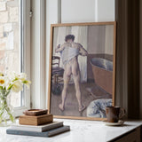 Man at His Bath - Gustave Caillebotte Nude Art Print / Canvas, Posters Prints & Visual Artwork, Toby Leon