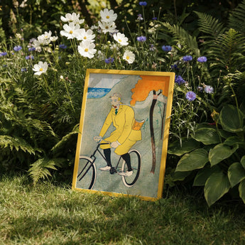Man Riding Bicycle - Edward Penfield Art Print / Canvas, Posters Prints & Visual Artwork, Toby Leon