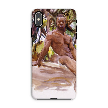 Man and Trees - John Singer Sargent Phone Case, Iphone Xs Max / Matte, Mobile Cases, Toby Leon