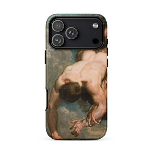 Manlius Hurled from the Rock - William Etty Phone Case, Iphone 17 Pro Max / Matte, Mobile Cases, Toby Leon