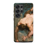 Manlius Hurled from the Rock - William Etty Phone Case, Samsung Galaxy S25 Ultra / Matte, Mobile Cases, Toby Leon