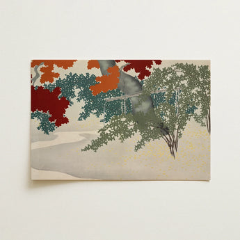 Maple - Kamisaka Sekka Japanese Autumn Art Print / Canvas, 18x12’’ / 46x31cm / Unframed / no Border, Posters Prints & Visual Artwork, Toby