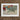 White Framed Abstract Tree Art Print Colorful Leaves Kamisaka Sekka Japanese, Maple Burn, Autumn