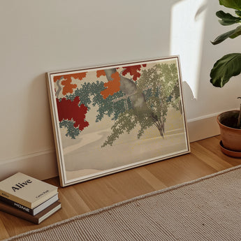 Maple - Kamisaka Sekka japanischer Herbstkunst-Print / Leinwand, Poster, Drucke & visuelle Kunstwerke, Toby Leon