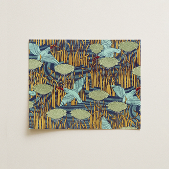 Martins-pêcheurs - Maurice Pillard Verneuil Art Print / Canvas, 14x11’’ / 36x28cm / Unframed / no Border, Posters Prints & Visual Artwork,