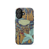 Martins-pecheurs - Maurice Pillard Verneuil Phone Case, Maurice Pillard Verneuil, Pillard Verneuil’s Martins-pêcheurs, Art Nouveau