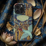 Martins-pecheurs - Maurice Pillard Verneuil Phone Case, Maurice Pillard Verneuil, Pillard Verneuil’s Martins-pêcheurs, Art Nouveau