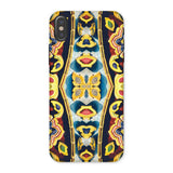 Masala Thai - Mosaic Pattern Art Phone Case Iphone x / Matte Colorful Abstract Patterned Phone Case Symmetrical Designs Lips Saffron-hued