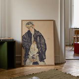 Masturbation - Egon Schiele kunstdruk / Canvas, Posters Prints & Visual Artwork, Toby Leon