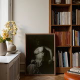 Max After Surfing - Olivfarbener Baumwoll-Kunstdruck / Leinwand, Poster, Drucke & visuelle Kunstwerke, Toby Leon