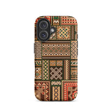Medieval Floor Tile Patterns - Auguste Racinet Iphone Case, 16 / Matte, Patterned Smartphone Case