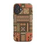 Medieval Floor Tile Patterns - Auguste Racinet Phone Case Iphone 16 Plus / Matte Patterned Smartphone Case Medieval Floor Tile, Auguste