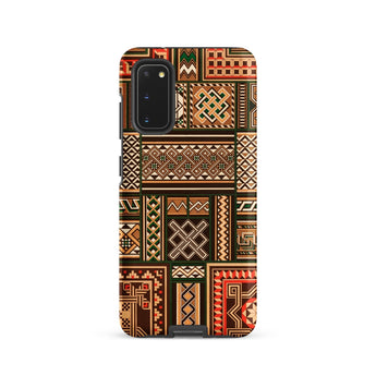 Medieval Floor Tile Patterns - Auguste Racinet Phone Case Samsung Galaxy S20 / Matte Phone Case Vibrant Geometric Pattern Intricate