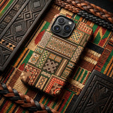 Medieval Floor Tile Patterns - Auguste Racinet Phone Case Smartphone Vibrant Geometric-patterned Case Intricate Tribal-inspired Designs