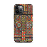 Mittelalterliche Buntglasfenster - Auguste Racinet Iphone Case, 12 Pro Max / Matt, Handyhüllen, Toby Leon
