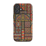 Medieval Stained Glass Windows - Auguste Racinet Phone Case Iphone 16 Plus / Matte Stained-glass Patterned Phone Case Medieval Stained