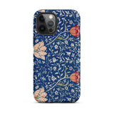 Medway - William Morris Victorian Era Iphone Case, 12 Pro Max / Matte, Floral Patterned Phone Case