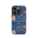 Medway - William Morris Victorian Era Iphone Case, 14 Pro / Matte, Floral Patterned Phone Case