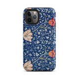 Medway - William Morris Victorian Era Phone Case Iphone 11 Pro / Matte Floral Patterned Phone Case William Morris’s Horticultural Wizardry,