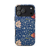 Medway - William Morris Victorian Era Phone Case Iphone 17 Pro Max / Matte Navy Blue Floral Phone Case William Morris Design Morris’s