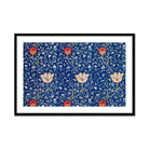 Medway - William Morris Victorian Floral Art Print, Framed Floral Pattern