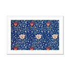 Medway - William Morris Victorian Floral Art Print, Floral Pattern Framed Print