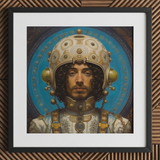 Mehdi - Gay Arabic Astronaut Art Print / Canvas, Gay Muslim Astronaut, Muslim Astronaut Aesthetic, Meet Mehdi