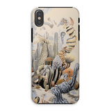 Metropolis - Surreal Cactus Art Phone Case Iphone Xs / Matte Artistic Phone Case Surreal Cactus Art, Skyline Blooms, Succulent Structures