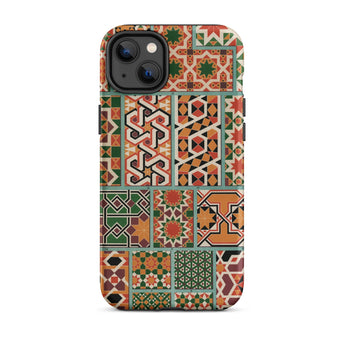 Middle Ages Pattern Design - Auguste Racinet Phone Case, Iphone 14 Plus / Matte, Mobile Cases, Toby Leon