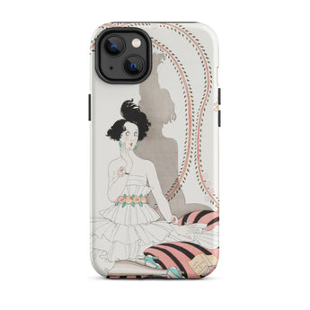 Minuit - George Barbier Phone Case Iphone 14 Plus / Matte Art Deco Iphone Case George Barbier’s Minuit, Captivating Case, 1920s Parisian