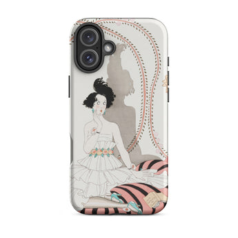 Minuit - George Barbier Phone Case Iphone 16 Plus / Matte Art Deco Phone Case George Barbier’s Minuit, Captivating Iphone Case, 1920s