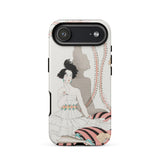 Minuit - George Barbier Phone Case Iphone 17 Air / Matte White Phone Case Vintage Ballerina Design Black Pink George Barbier’s Minuit,