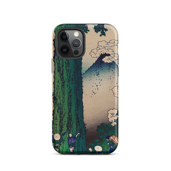 Mishima Pass - Katsushika Hokusai Iphone Case, 12 Pro / Matte, Iphone Case Japanese Art