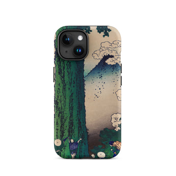 Mishima Pass - Katsushika Hokusai Iphone Case, 15 / Matte, Japanese Art Phone Case