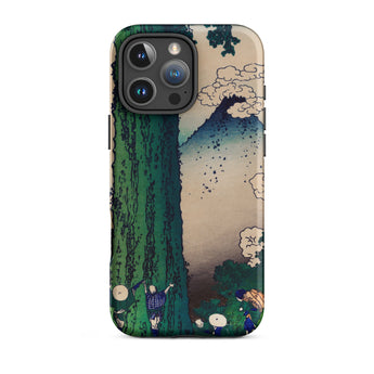 Mishima Pass - Katsushika Hokusai Iphone Case, 16 Pro Max / Matte, Phone Case Japanese Art