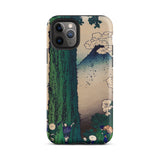 Mishima Pass - Katsushika Hokusai Phone Case Iphone 11 Pro / Matte Phone Case Japanese Art Mount Fuji, Katsushika Hokusai Iphone Case,