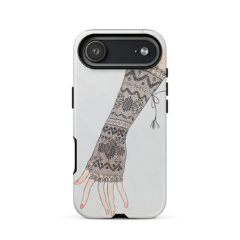 Mitt - Custodia artistica per iPhone con moda degli anni 1930 di Lillian Causey, 17 Air / Opaca, Custodie per telefoni cellulari, Toby Leon