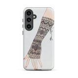 Mitt - Lillian Causey 1930s Fashion Art Phone Case, Samsung Galaxy S24 Plus / Matte, Mobile Cases, Toby Leon