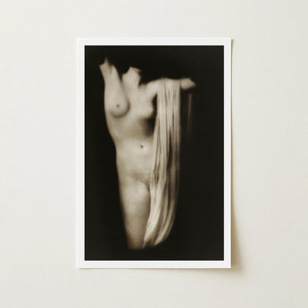 Modern Torso - Female Nude Arnold Genthe Art Print / Canvas, Belongs, Genthe’s Project, Soft-focus Photograph, Prints