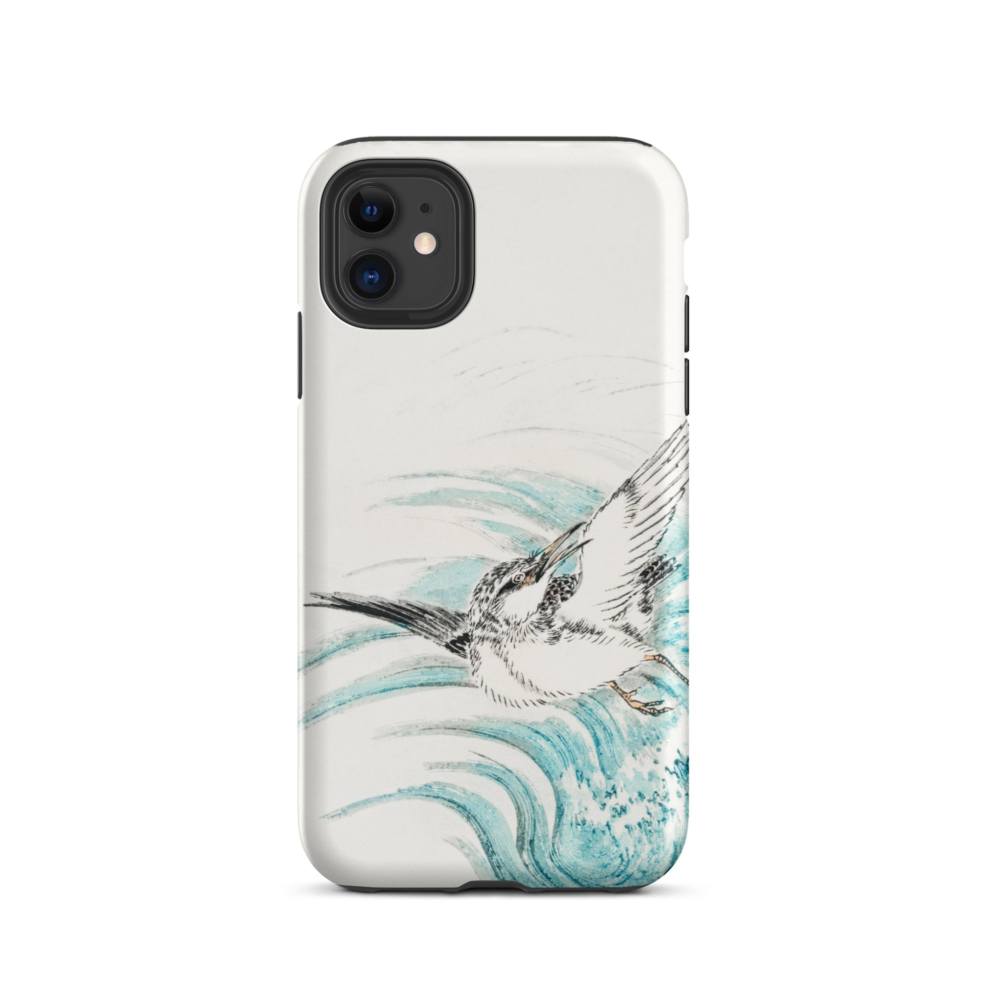 Mongolian Plover - Numata Kashu Shūchō Gafu Iphone Case, 11 / Matte, Bird-themed Phone Case