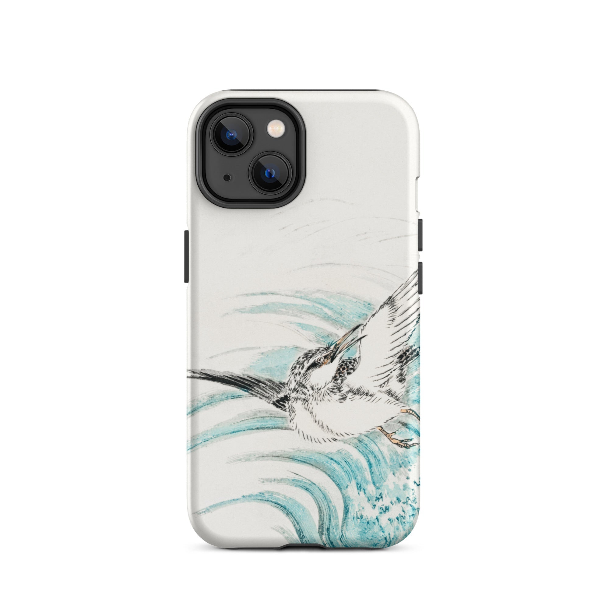Mongolian Plover - Numata Kashu Shūchō Gafu Iphone Case, 14 / Matte, Bird-themed Iphone Case