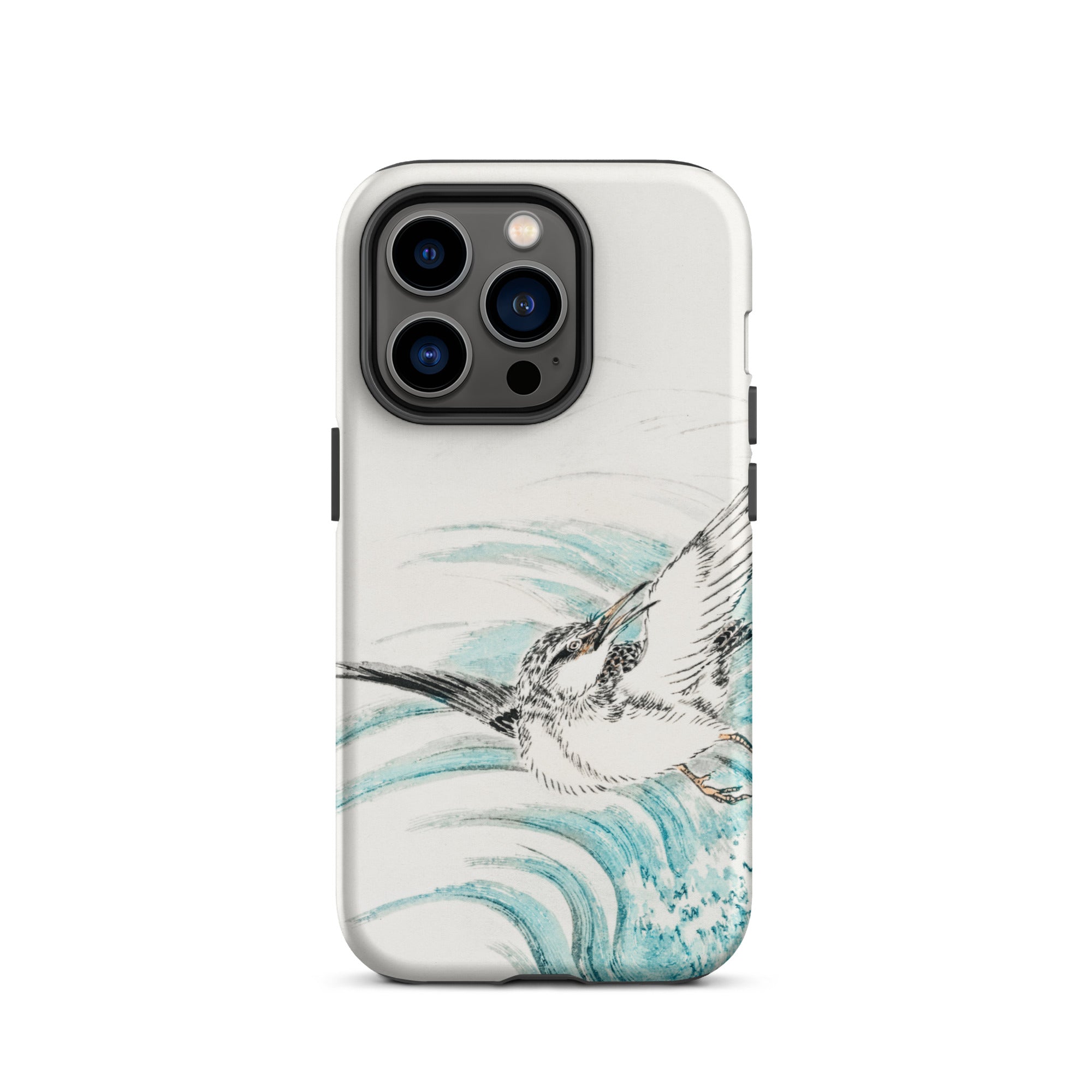 Mongolian Plover - Numata Kashu Shūchō Gafu Iphone Case, 14 Pro / Matte, Bird-themed Iphone Case